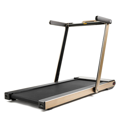 Space Saving Commercial Treadmill, Slim Motorized W/ Speakers