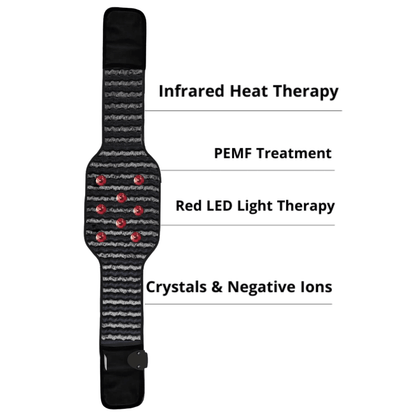 REVA Multifunctional Infrared Heat, PEMF  Belt for Enhanced Wellness and Relaxation